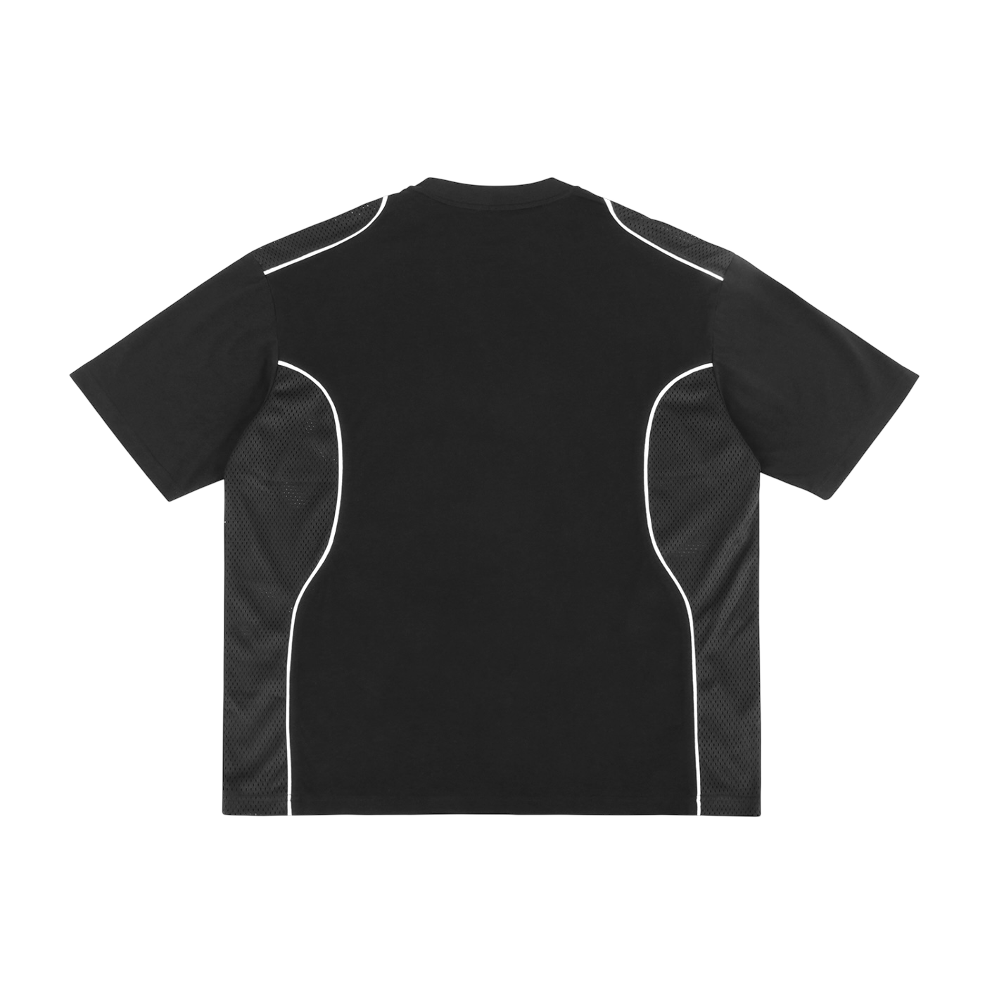 Contrast Piped Panel Tee