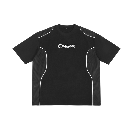 Contrast Piped Panel Tee