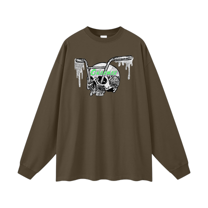 (Oversized) "Gnarly Bar" Long Sleeve T-Shirt