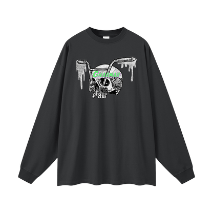 (Oversized) "Gnarly Bar" Long Sleeve T-Shirt