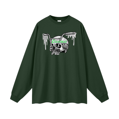 (Oversized) "Gnarly Bar" Long Sleeve T-Shirt