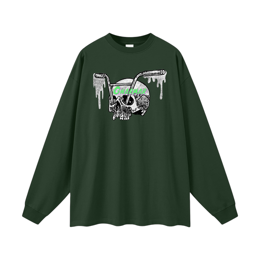 (Oversized) "Gnarly Bar" Long Sleeve T-Shirt
