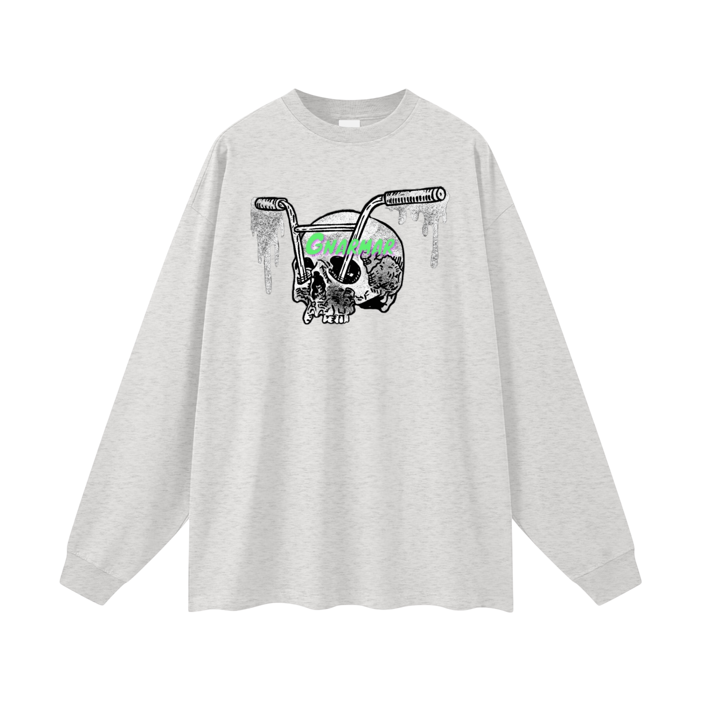 (Oversized) "Gnarly Bar" Long Sleeve T-Shirt
