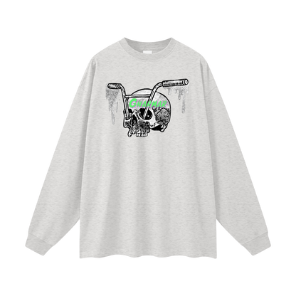 (Oversized) "Gnarly Bar" Long Sleeve T-Shirt